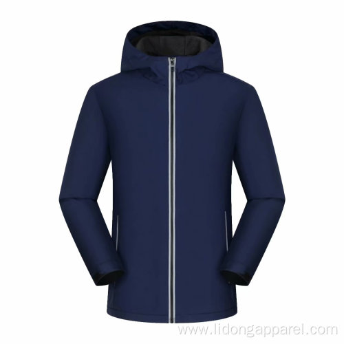 Wholesale Autumn Winter Men's Warm Hoodie Jackets